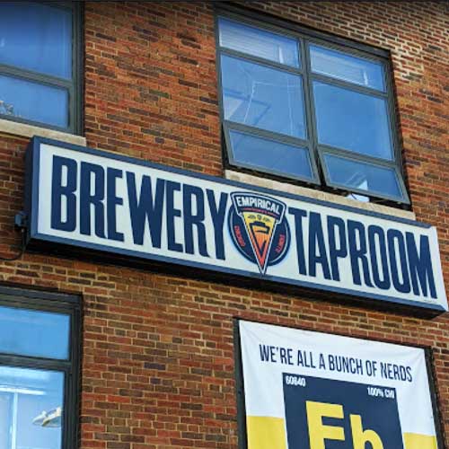 Location pictured: Empirical Brewery
