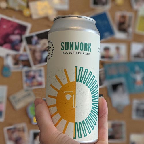 Beer pictured: Sunwork